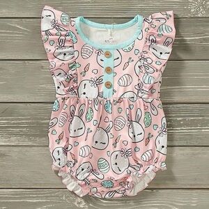 Pete + Lucy Easter Bunny Romper